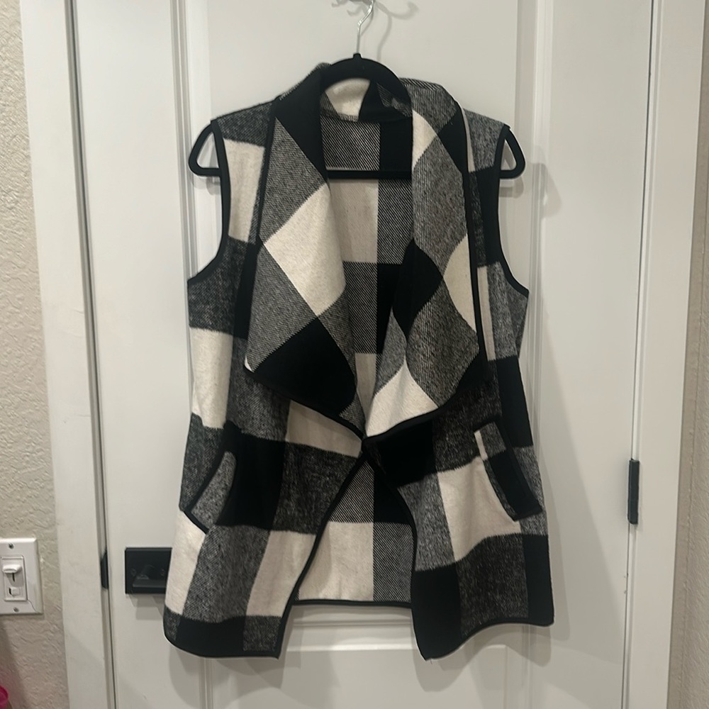 Plaid Vest